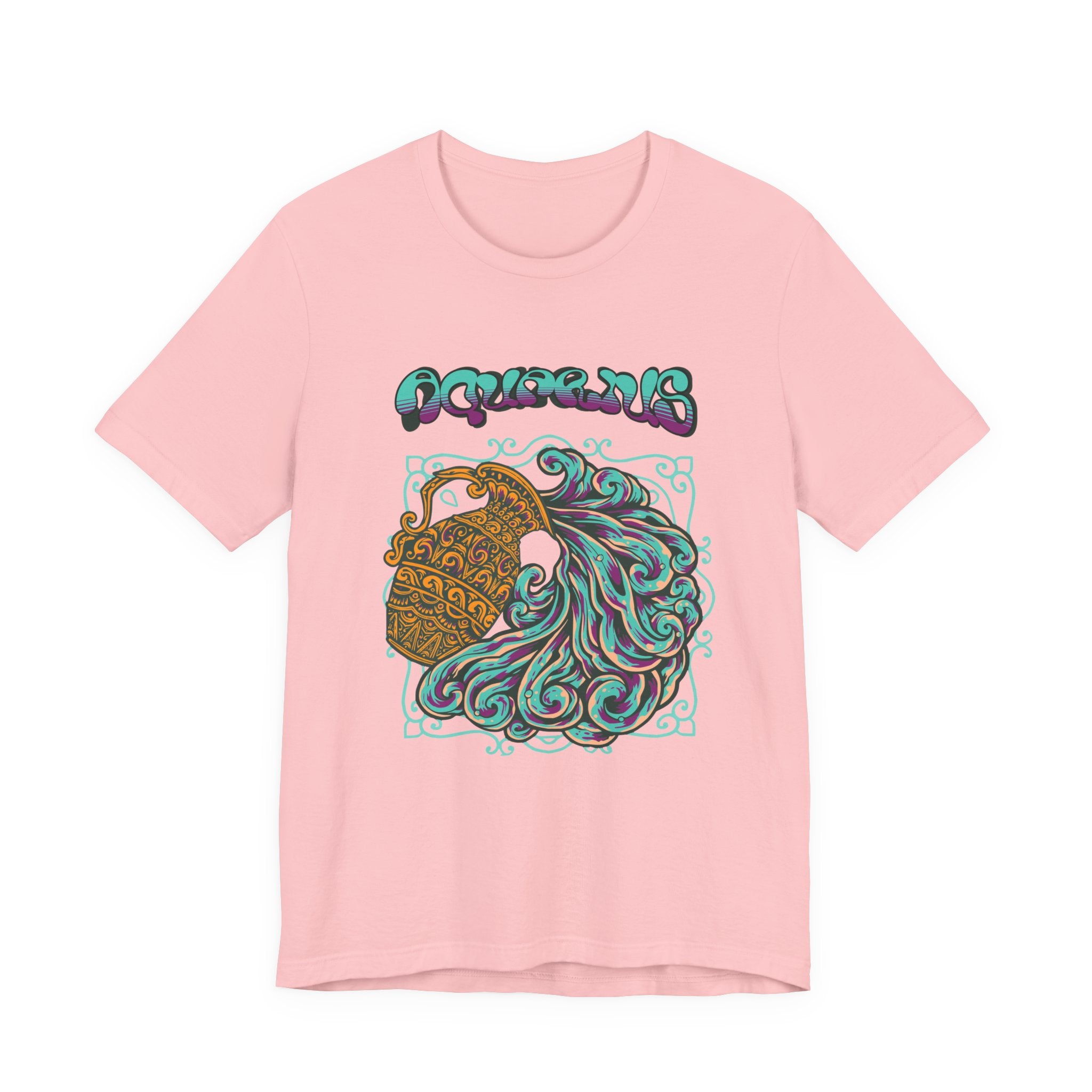 Aquarius Water Bearer Graphic Tee — Zodiac Astrology T-Shirt