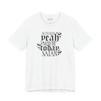 "Actually Yeah Maybe Today Satan" graphic shirt featuring Gothic Dark Humor Graphic Tee