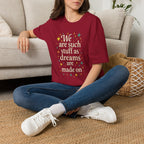 Additional photo of Shakespeare Dreams Quote T-shirt