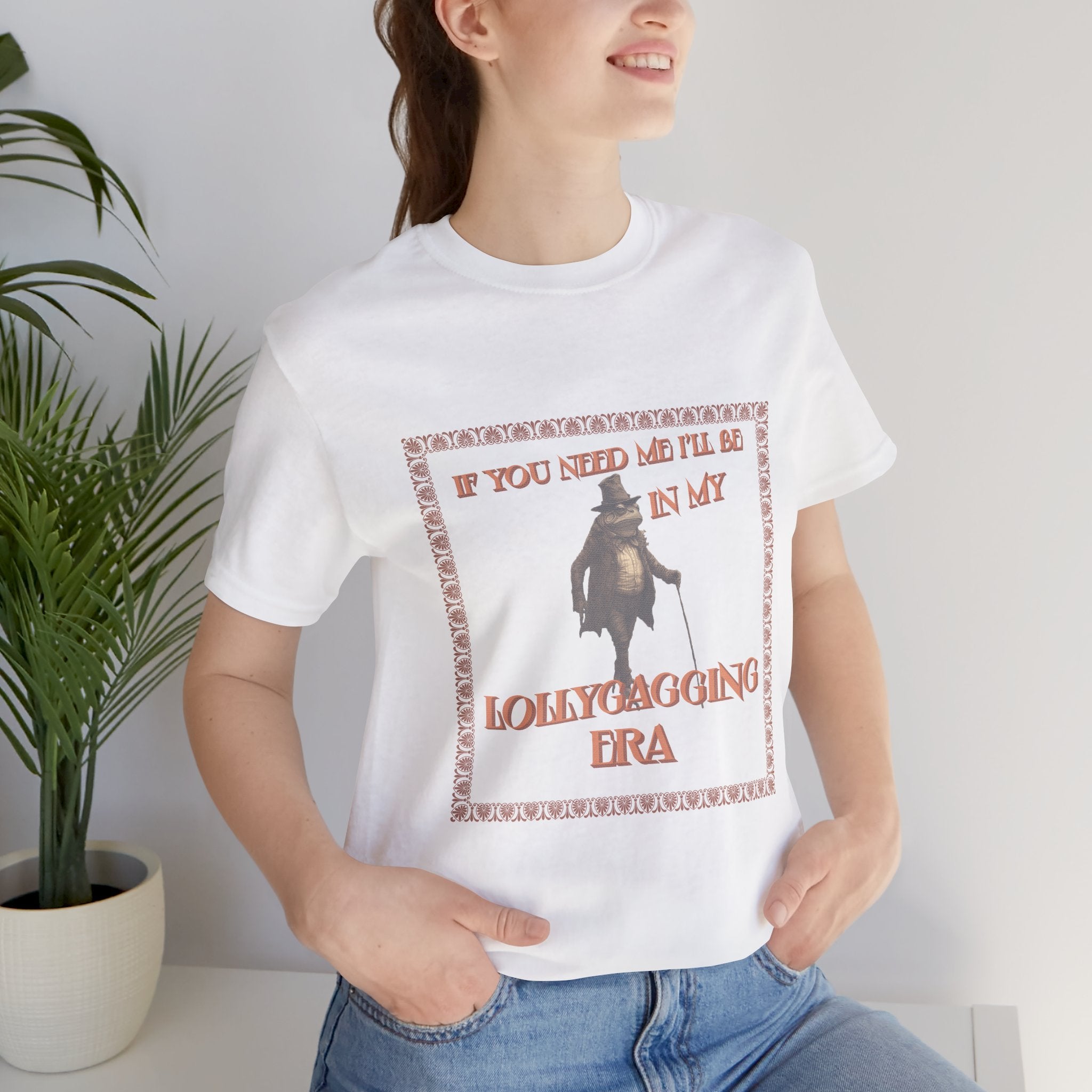 Lollygagging Era T-Shirt — Vintage Penguin "If You Need Me I'll Be In My Lollygagging Era" Graphic Tee