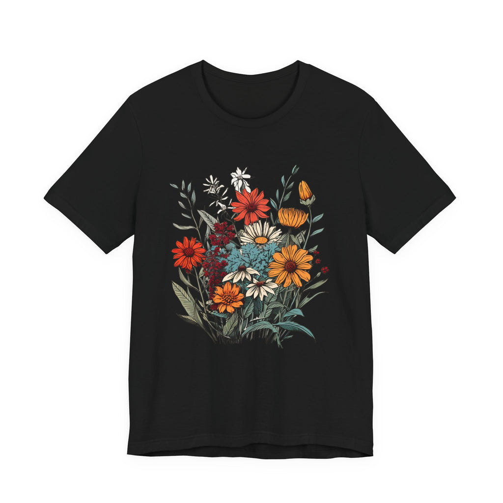 Vintage Wildflower Bouquet T-Shirt