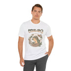 Virgo Zodiac T‑ graphic shirt featuring Vintage Botanical Astrology Tee