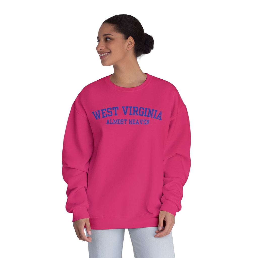Additional photo of West Virginia "Almost Heaven" sweatshirt