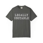 Additional photo of Legally Unstable — Funny Statement for Lawyers & Law Students T-shirt