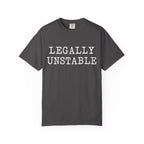 Additional photo of Legally Unstable — Funny Statement for Lawyers & Law Students T-shirt