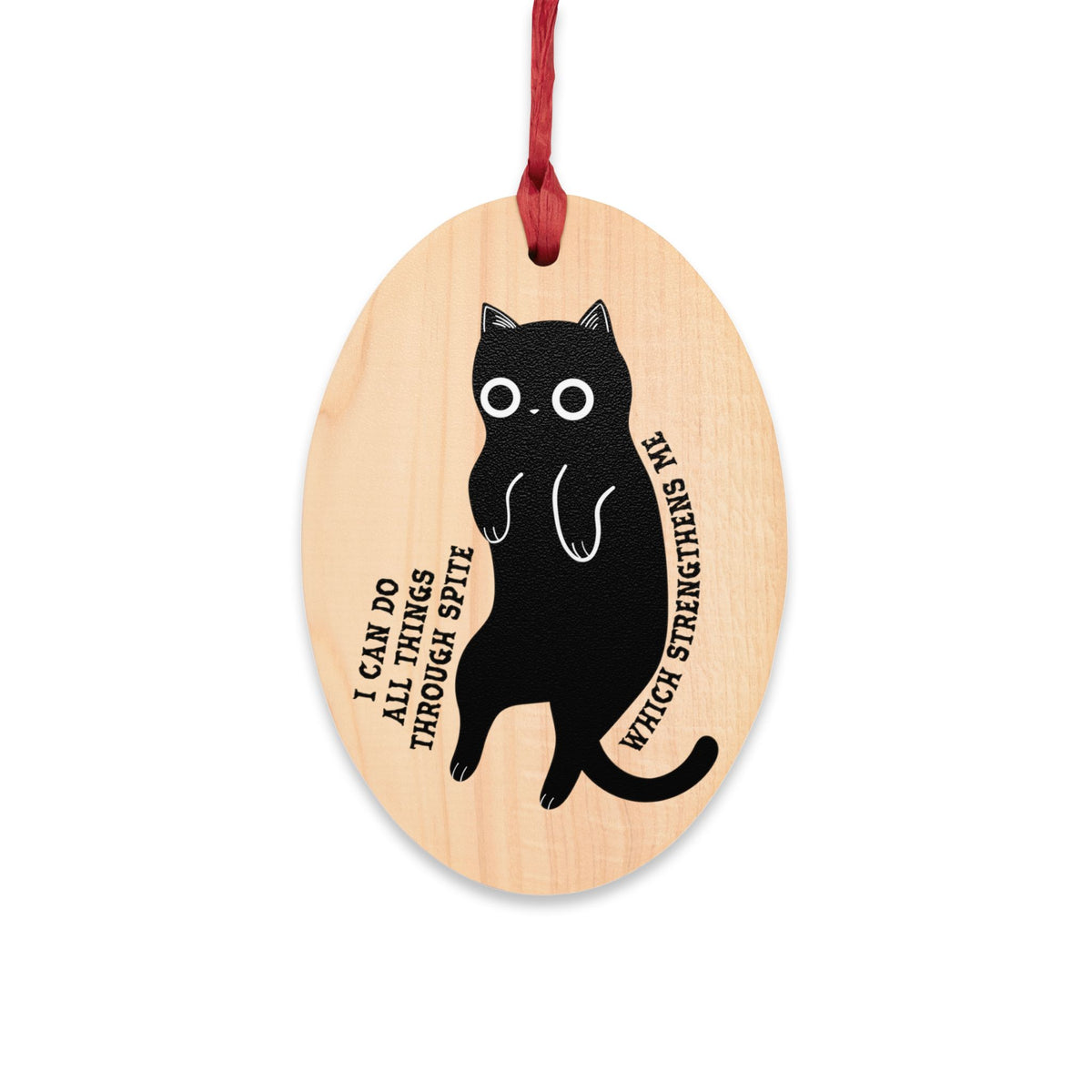Additional photo of I Can Do All Things Through Spite home decor item