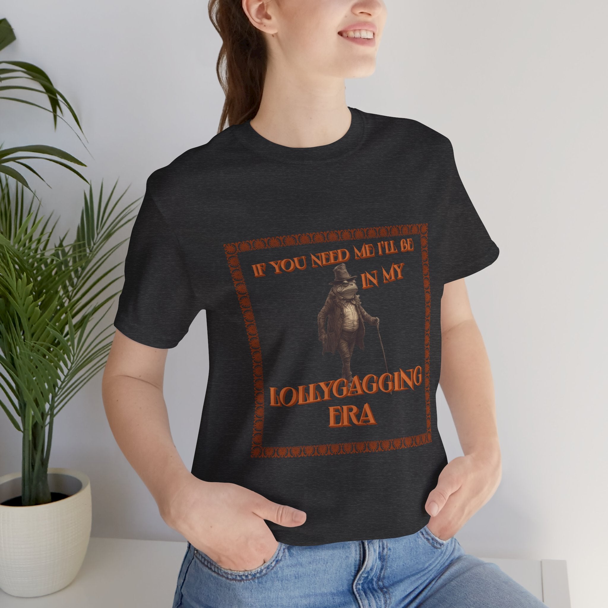 Lollygagging Era T-Shirt — Vintage Penguin "If You Need Me I'll Be In My Lollygagging Era" Graphic Tee