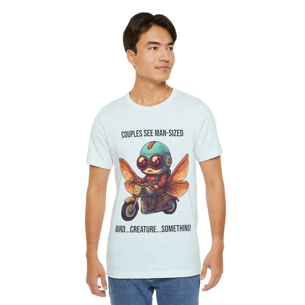 Mothman Man-Sized Bird Shirt | Point Pleasant Cryptid Graphic Tee