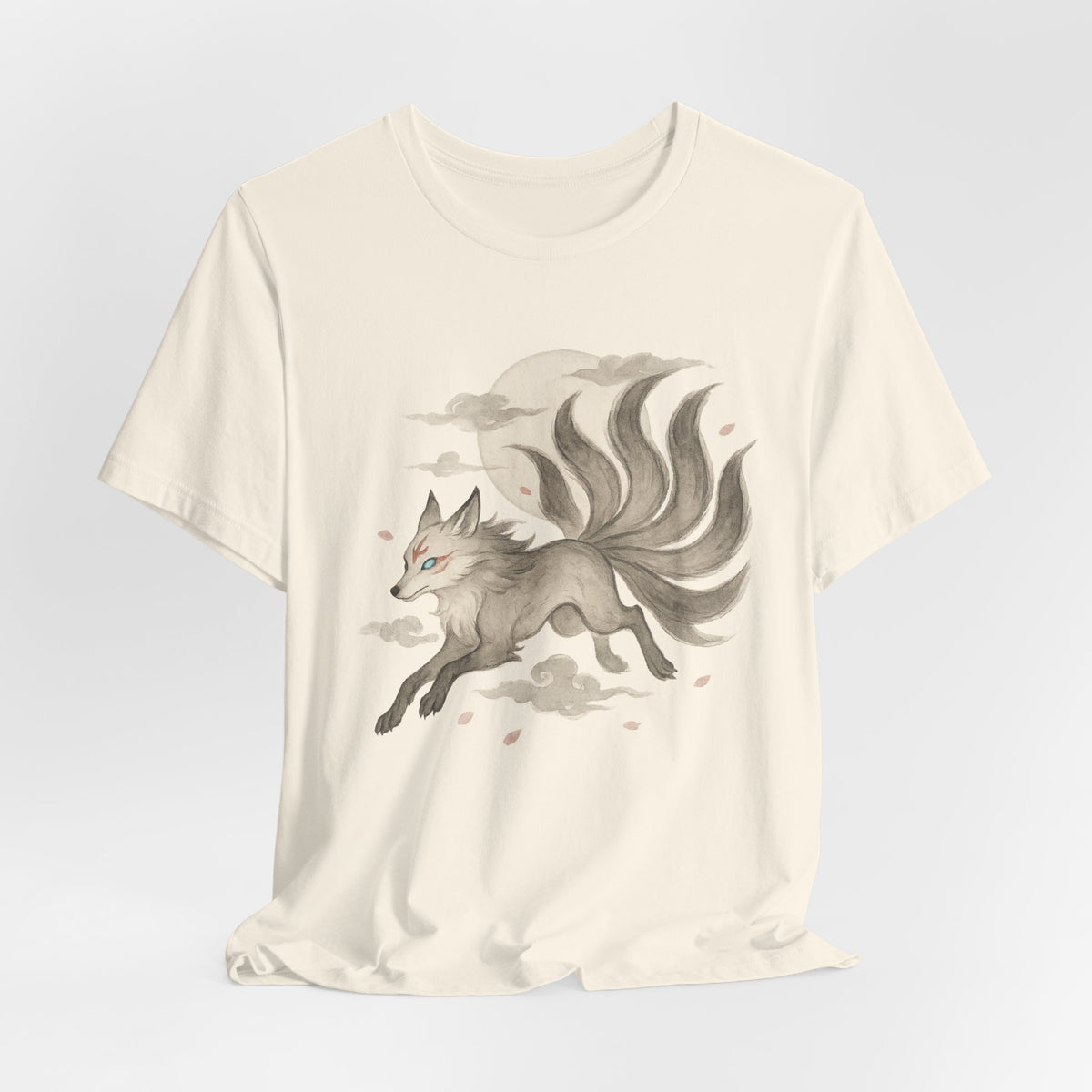 Additional photo of Nine-Tailed Fox — Mythical Kitsune Graphic T-shirt