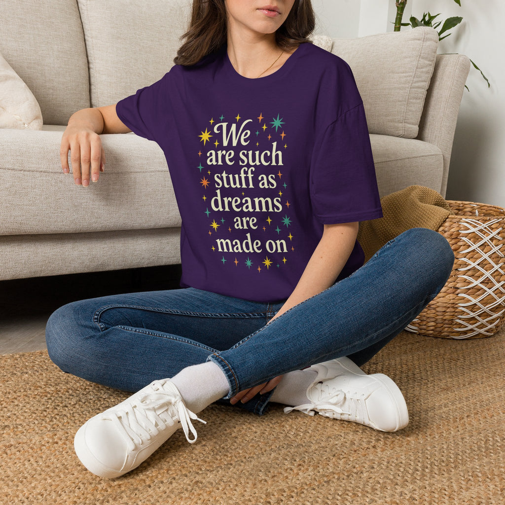 Additional photo of Shakespeare Dreams Quote T-shirt