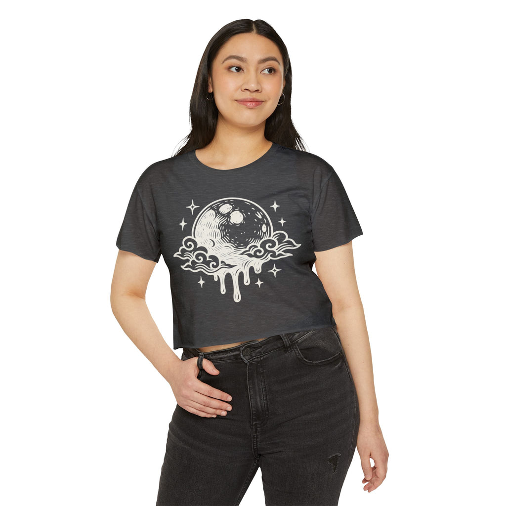 Additional photo of Moon Drip Crop Top T-shirt