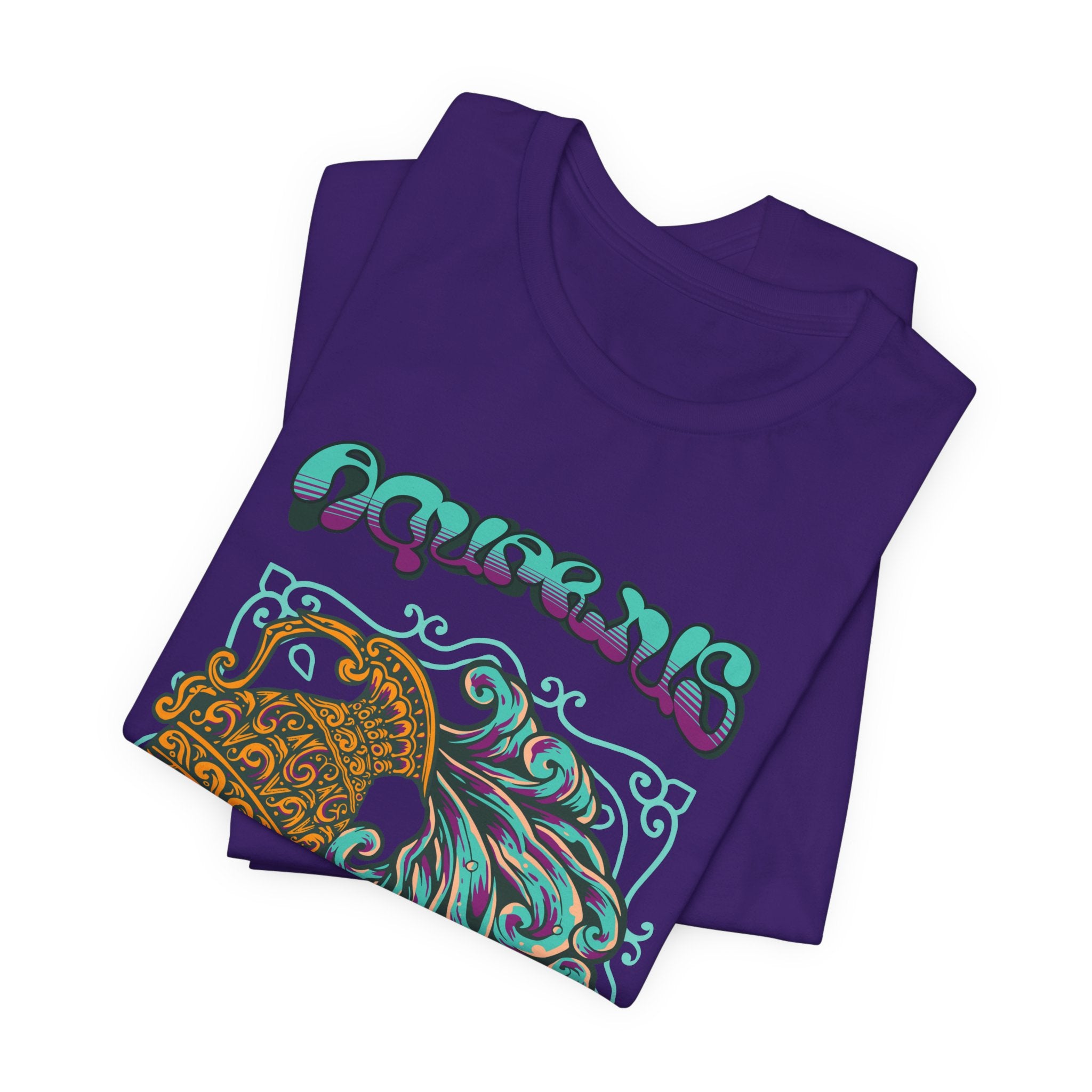 Aquarius Water Bearer Graphic Tee — Zodiac Astrology T-Shirt