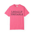 Additional photo of Legally Unstable — Funny Statement for Lawyers & Law Students T-shirt