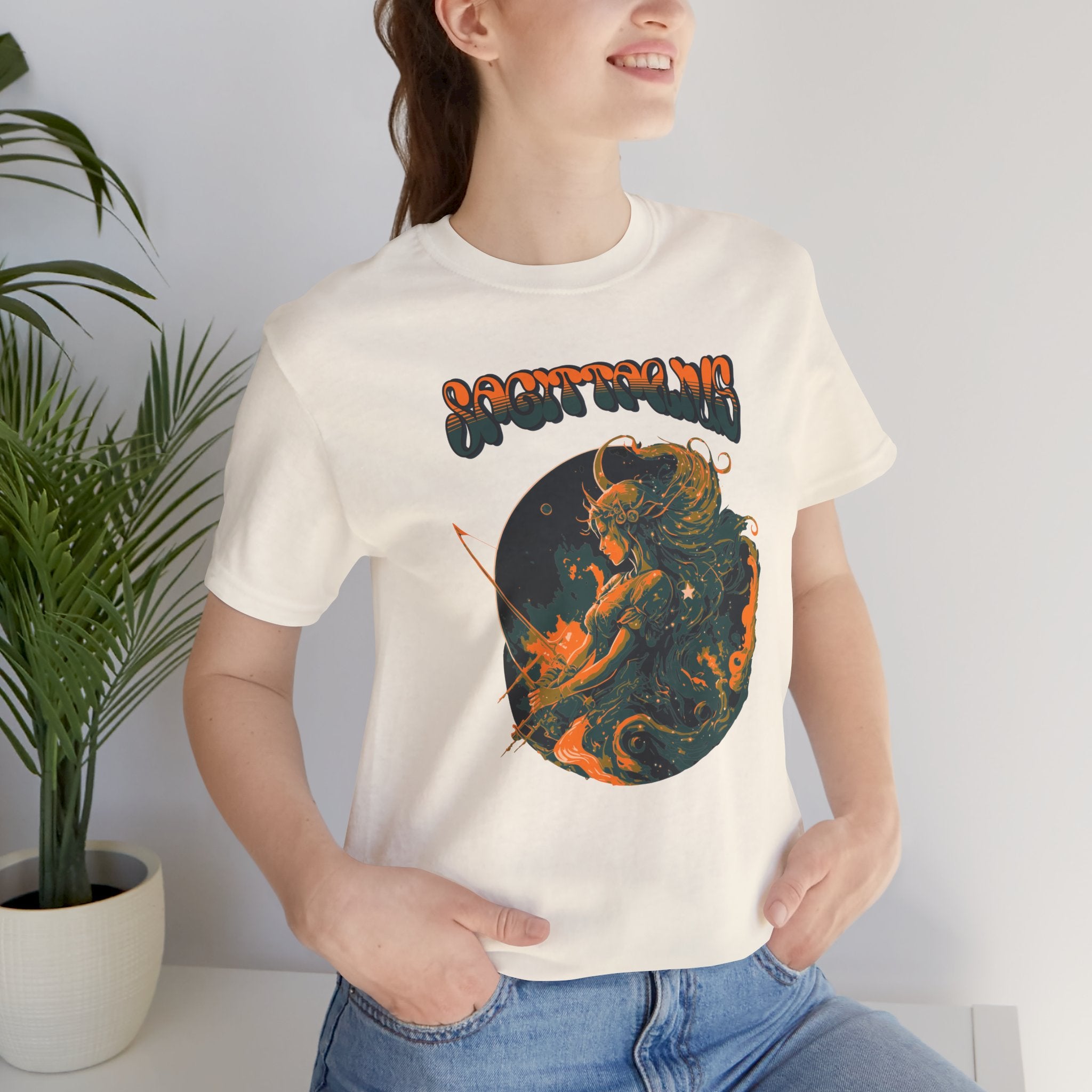 Sagittarius Zodiac Archer Graphic Tee