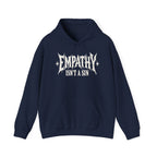 Empathy Isnt a Sin Hoodie, Gothic Protest Graphic, Alternative Kindness Pullover