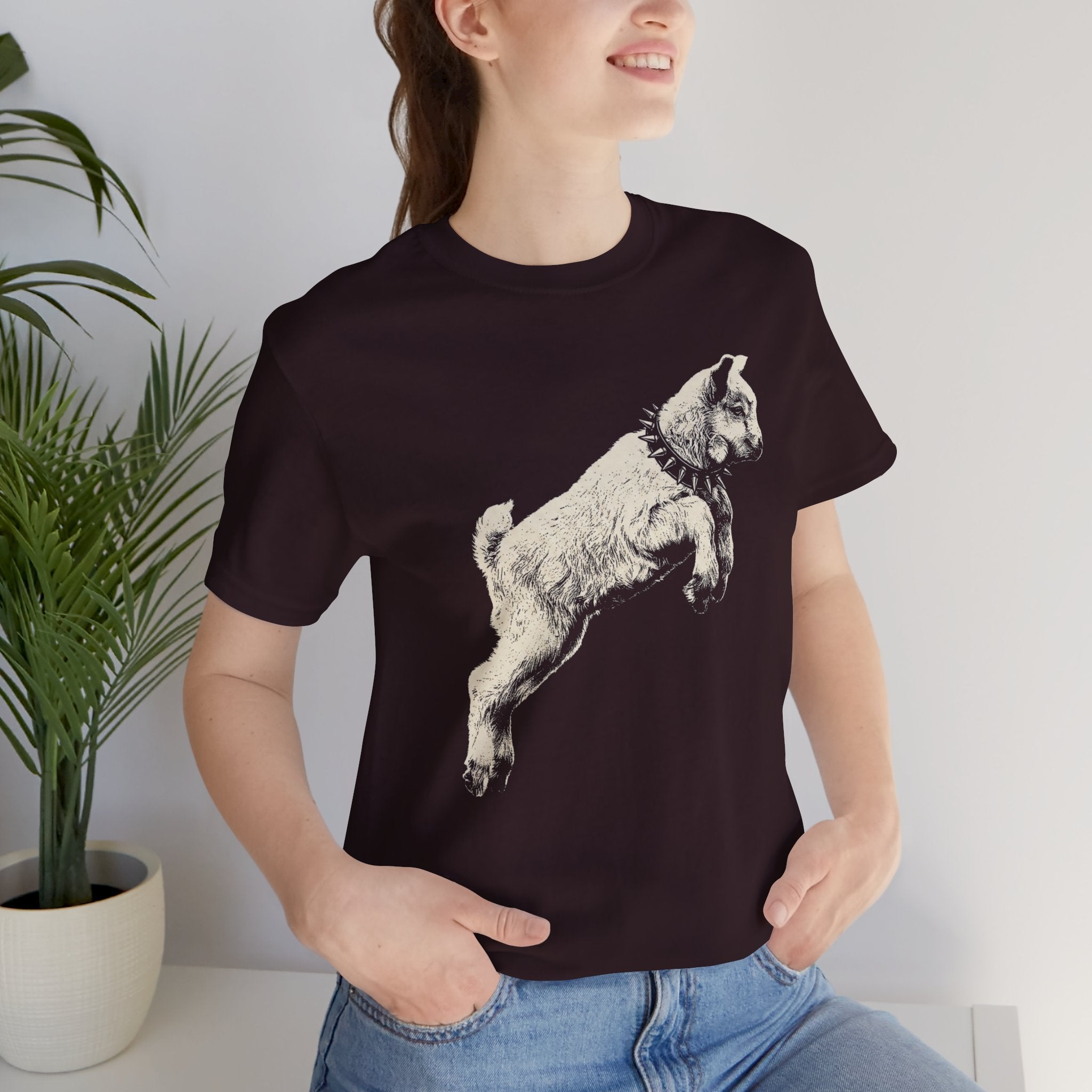 Punk Baby Goat Shirt | Vintage Goat Graphic Tee | Alternative Animal Shirt