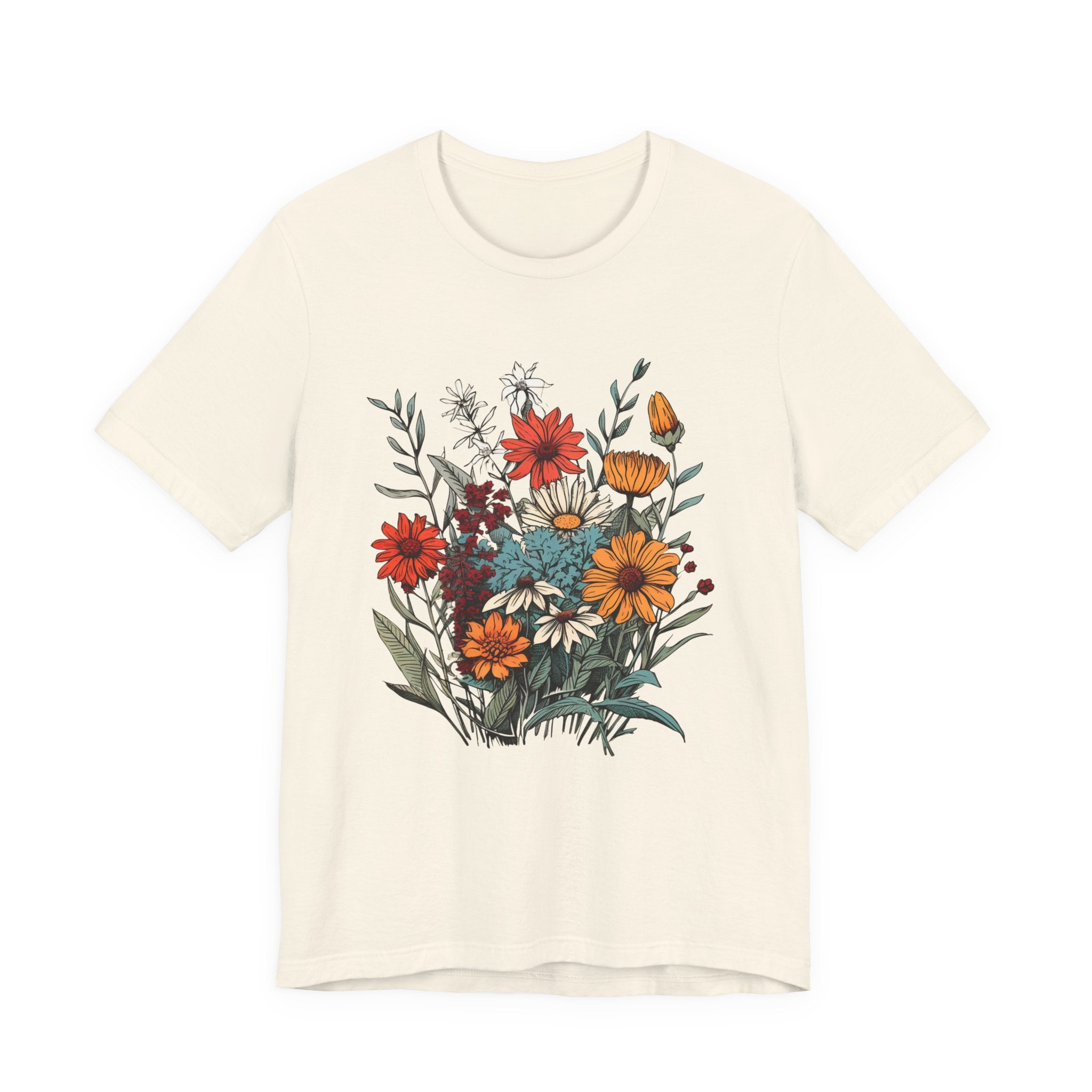 Vintage Wildflower Bouquet T-Shirt