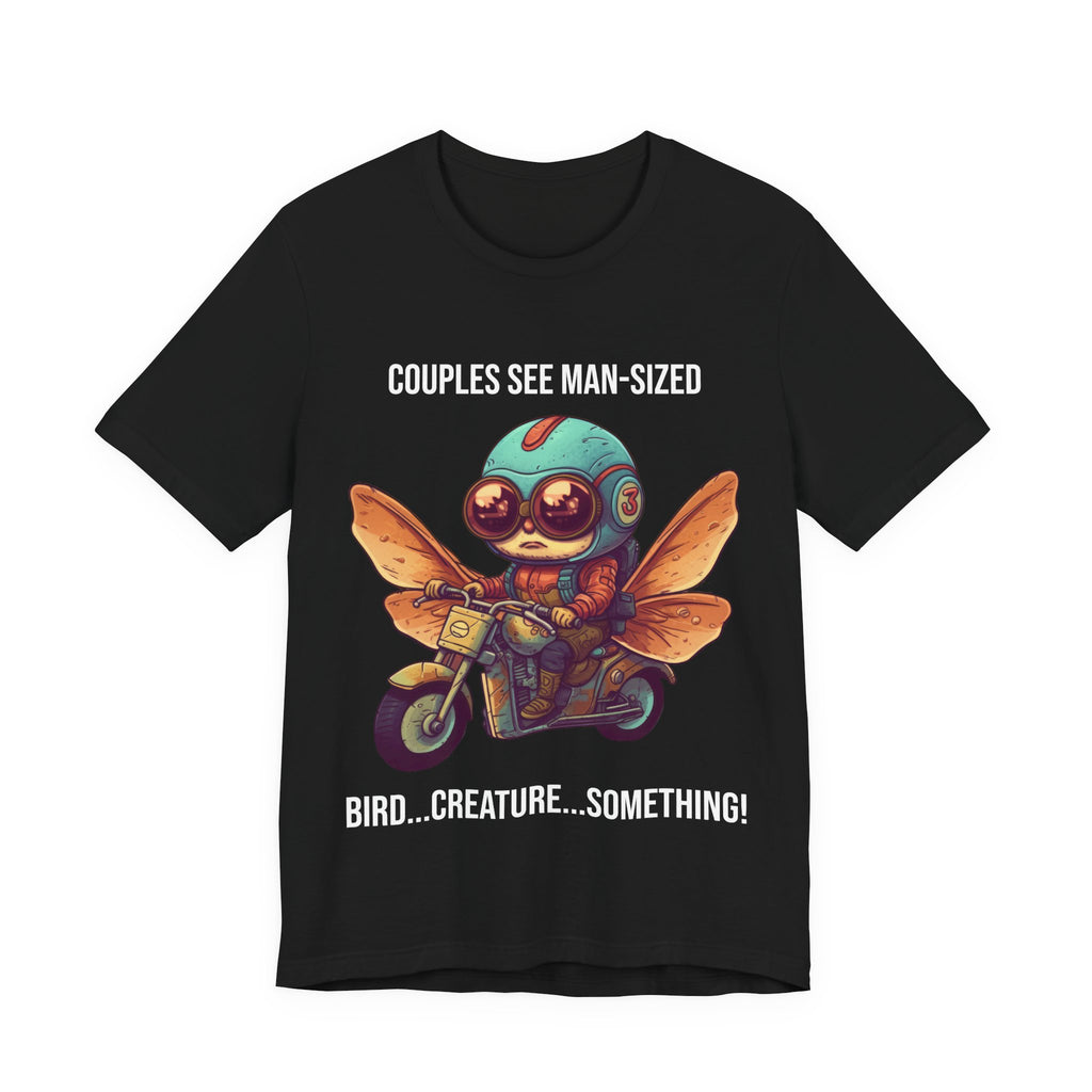 Mothman Man-Sized Bird Shirt | Point Pleasant Cryptid Graphic Tee