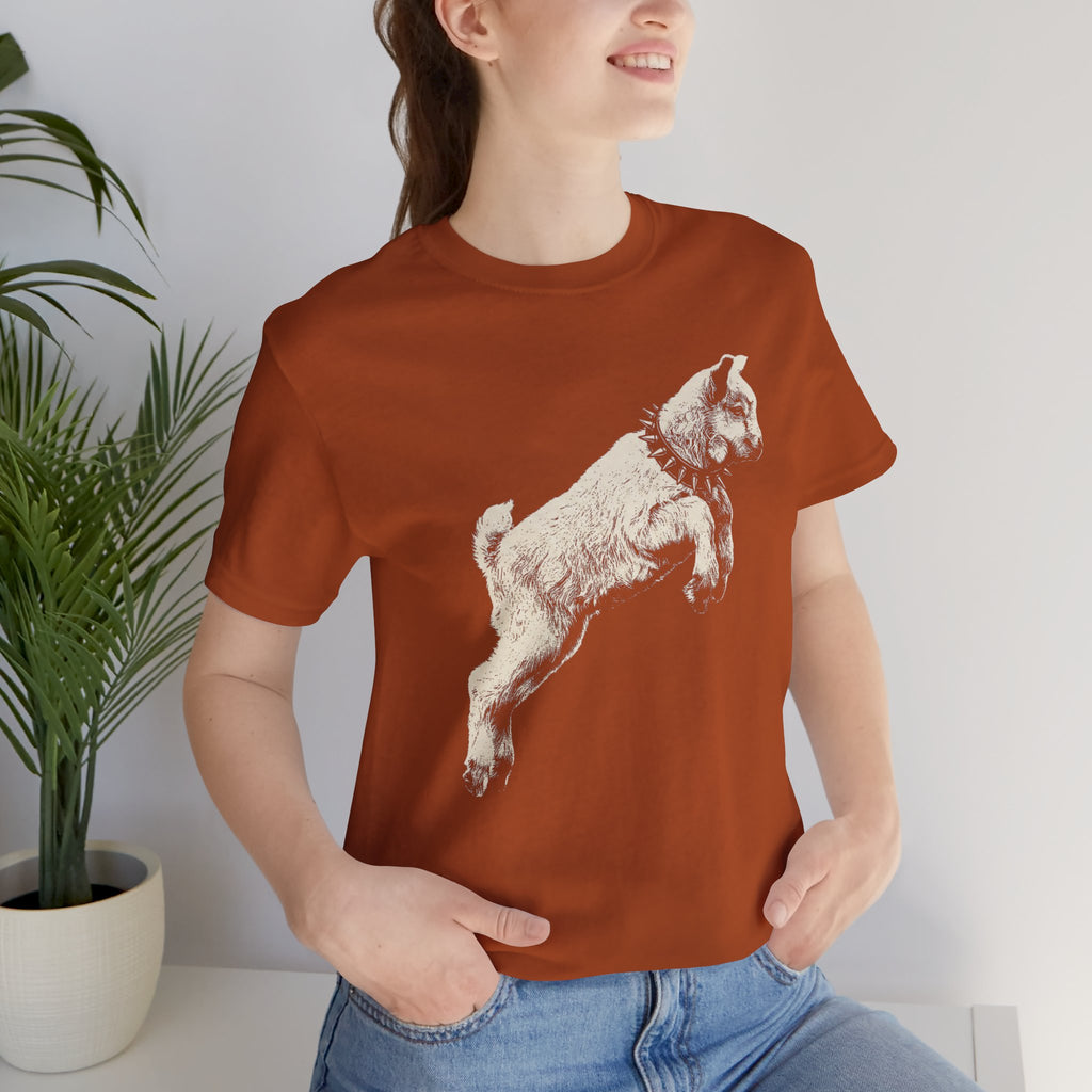 Punk Baby Goat Shirt | Vintage Goat Graphic Tee | Alternative Animal Shirt