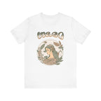 Virgo Zodiac T‑ graphic shirt featuring Vintage Botanical Astrology Tee