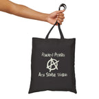 Record Profits Are Stolen Wages tote bag featuring Anti-Capitalist Anarchy