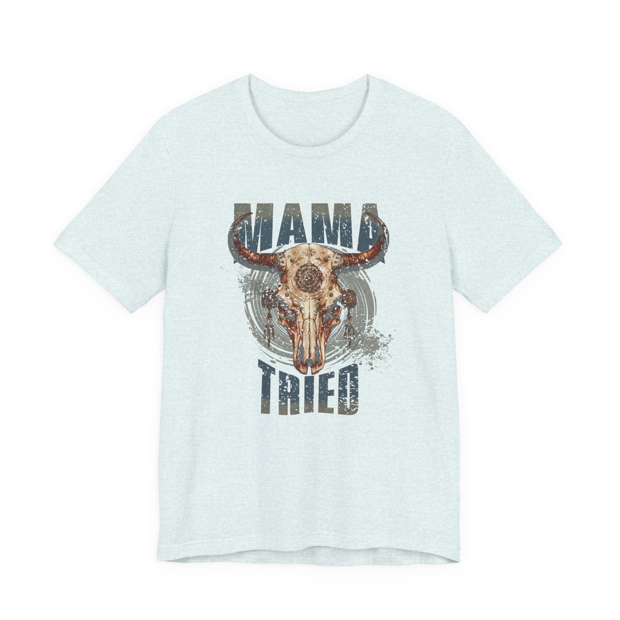 Mama Tried Skull Tee — Vintage Western Graphic T-Shirt