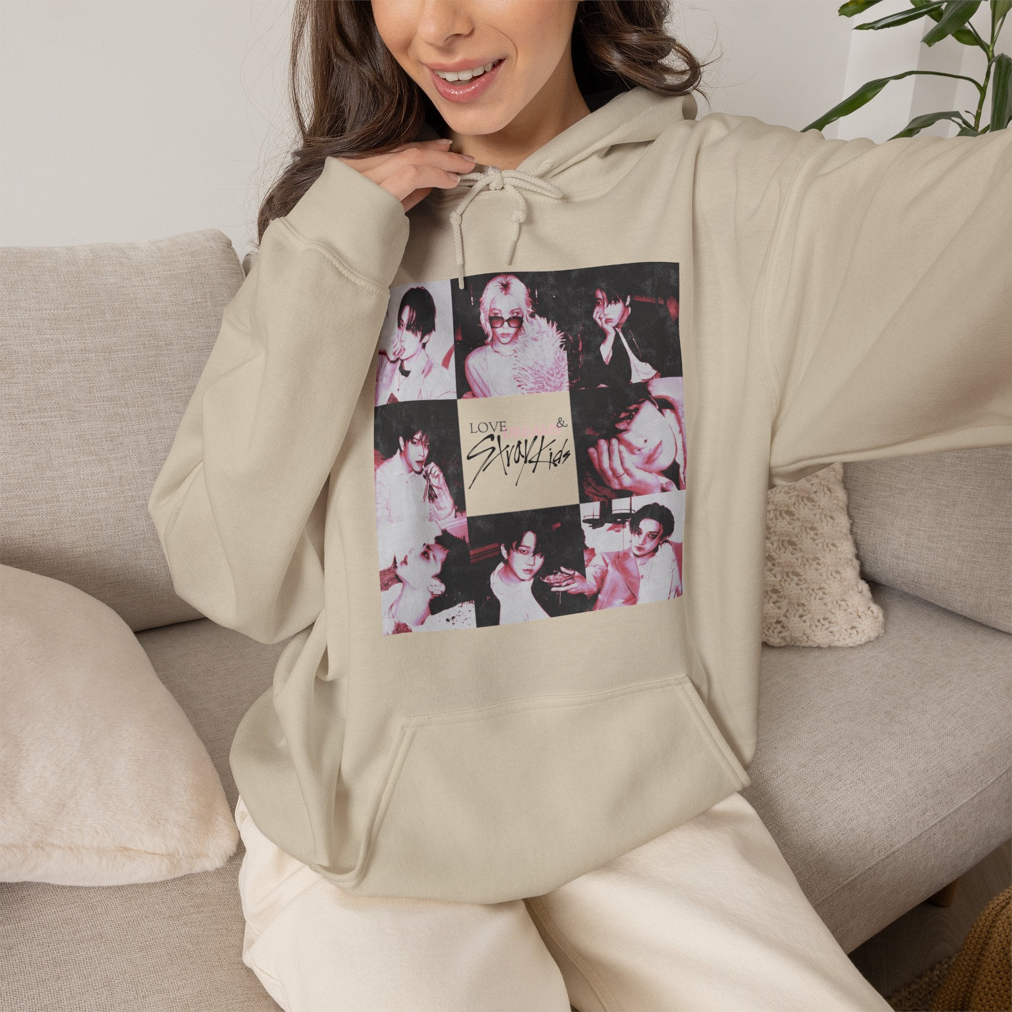 Do It Stray Kids fan Hoodie, Pink Kpop Fan Merch, SKZ Apparel