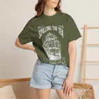 Spilling the Tea Since 1773 graphic shirt featuring Boston Tea Party Graphic Tee