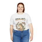 Virgo Zodiac T‑ graphic shirt featuring Vintage Botanical Astrology Tee