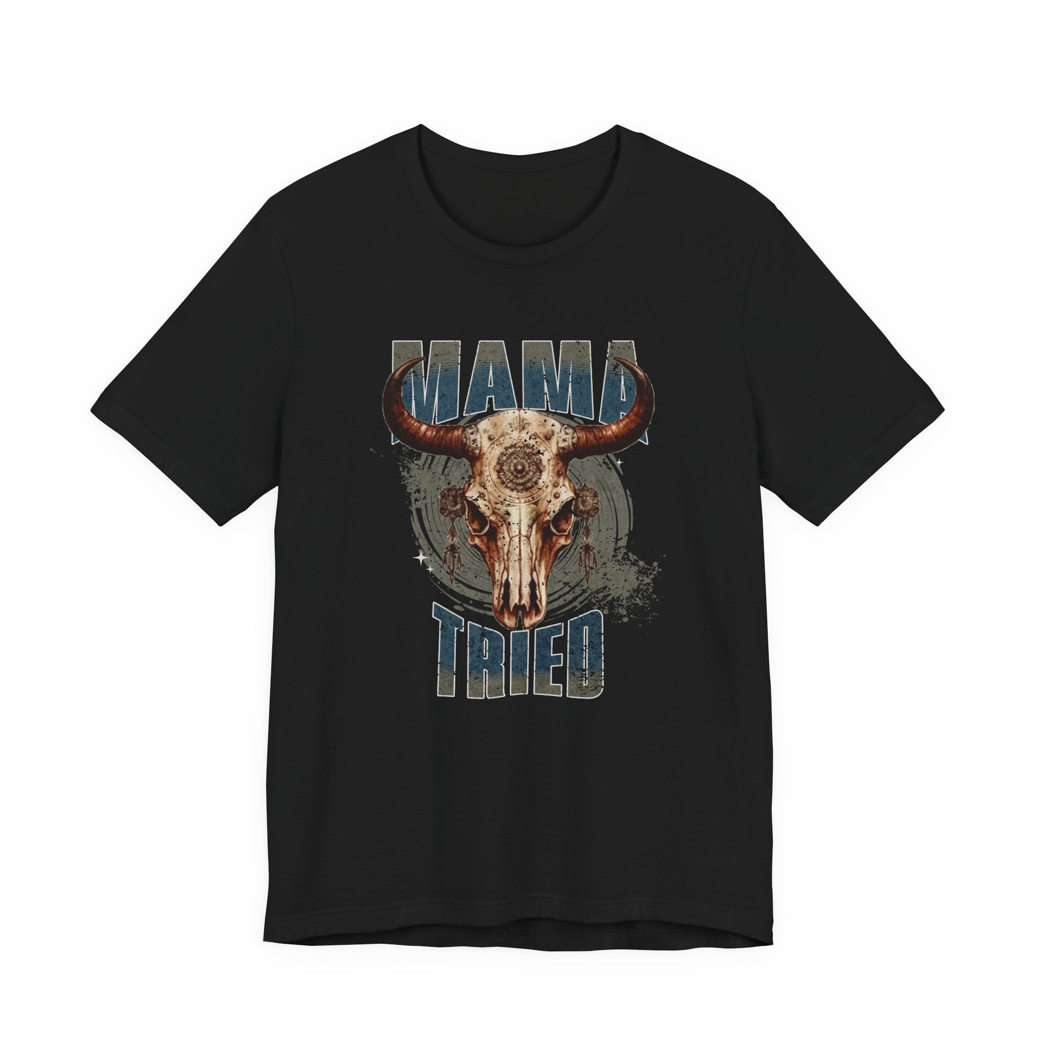Mama Tried Skull Tee — Vintage Western Graphic T-Shirt