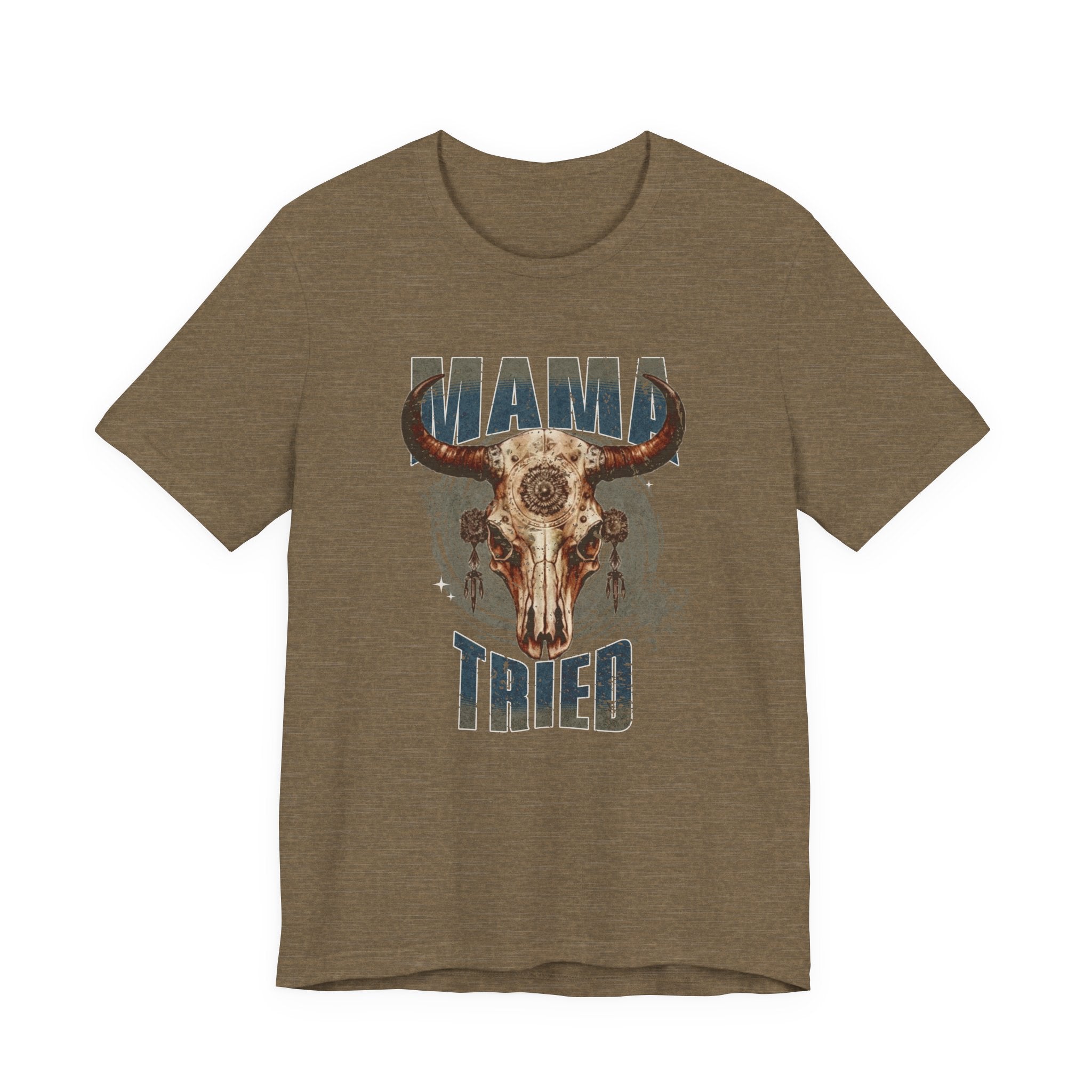 Mama Tried Skull Tee — Vintage Western Graphic T-Shirt