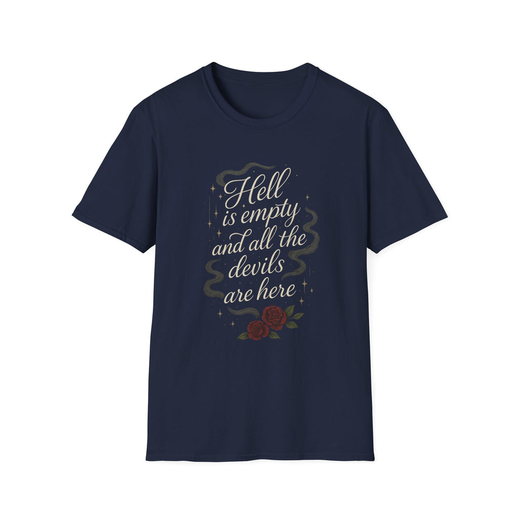 Additional photo of Hell Is Empty and All the Devils Are Here T-shirt
