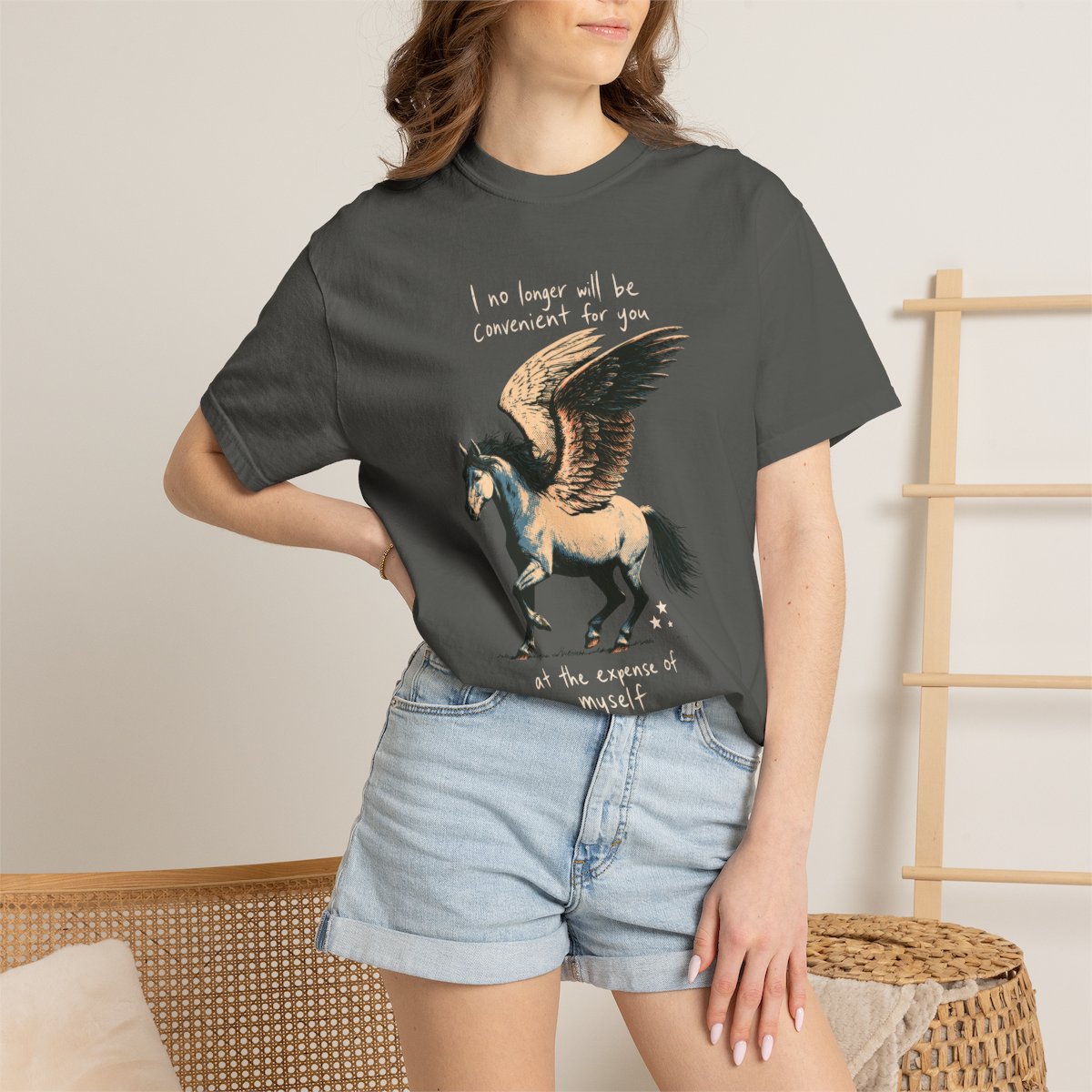 I No Longer Will Be Convenient for You Shirt, Boundaries & Self Respect Pegasus Tee