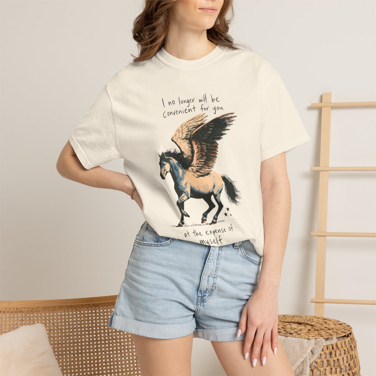 I No Longer Will Be Convenient for You Shirt, Boundaries & Self Respect Pegasus Tee