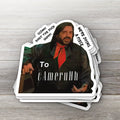 What We Do in the Shadows Sticker: Laszlo 'Piece to Camera' - Water Resistant