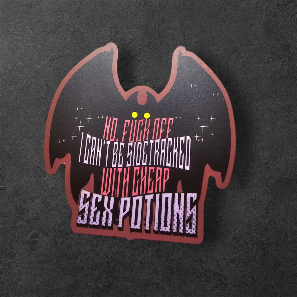 What We Do in the Shadows Vinyl Sticker: Vampire Bat Matte Finish