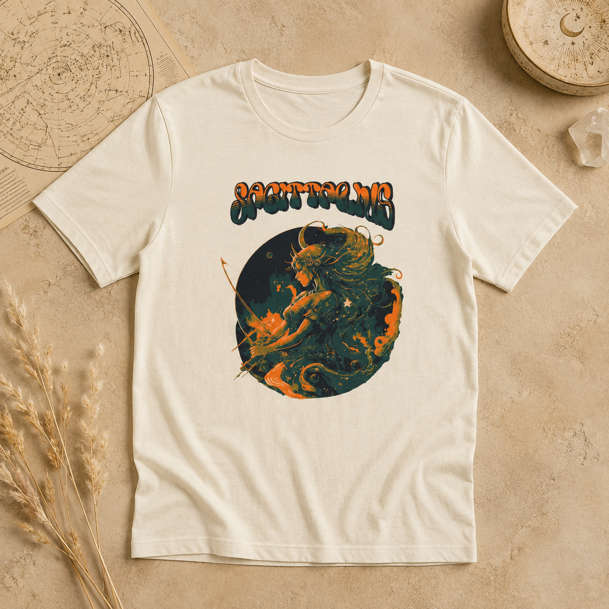 Sagittarius Zodiac Archer Graphic Tee