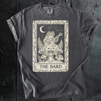 The Bard graphic shirt featuring Vintage Frog Bard Tarot Art Tee