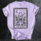 The Bard graphic shirt featuring Vintage Frog Bard Tarot Art Tee