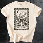 The Bard graphic shirt featuring Vintage Frog Bard Tarot Art Tee
