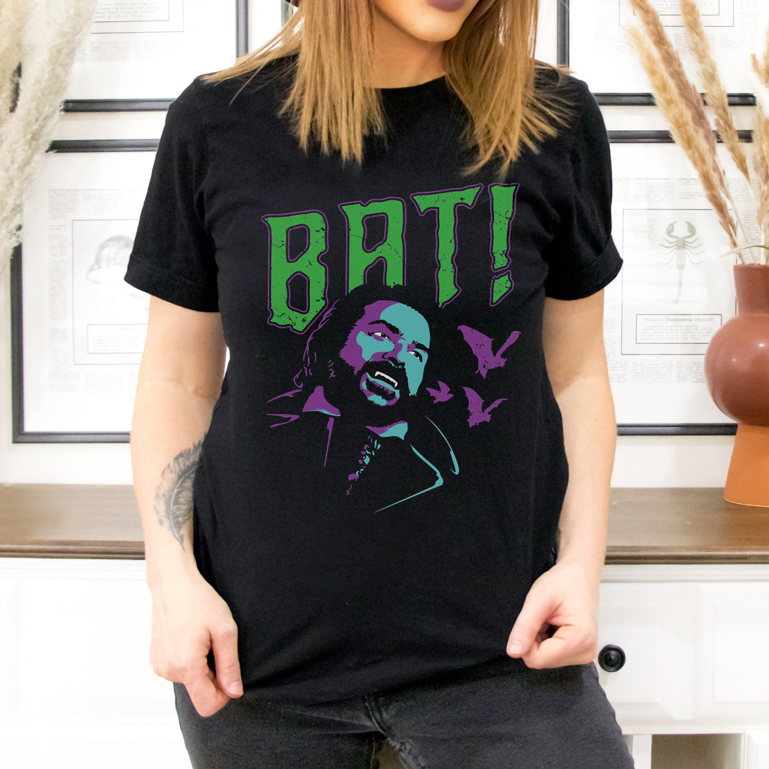 What We Do in the Shadows BAT Shirt | Laszlo Cravensworth Vampire Graphic Tee
