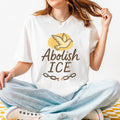 Abolish ICE T-Shirt — Dove Freedom Protest Tee