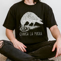 T-Shirt — Raven 'Chinga La Migra' Political Statement Tee