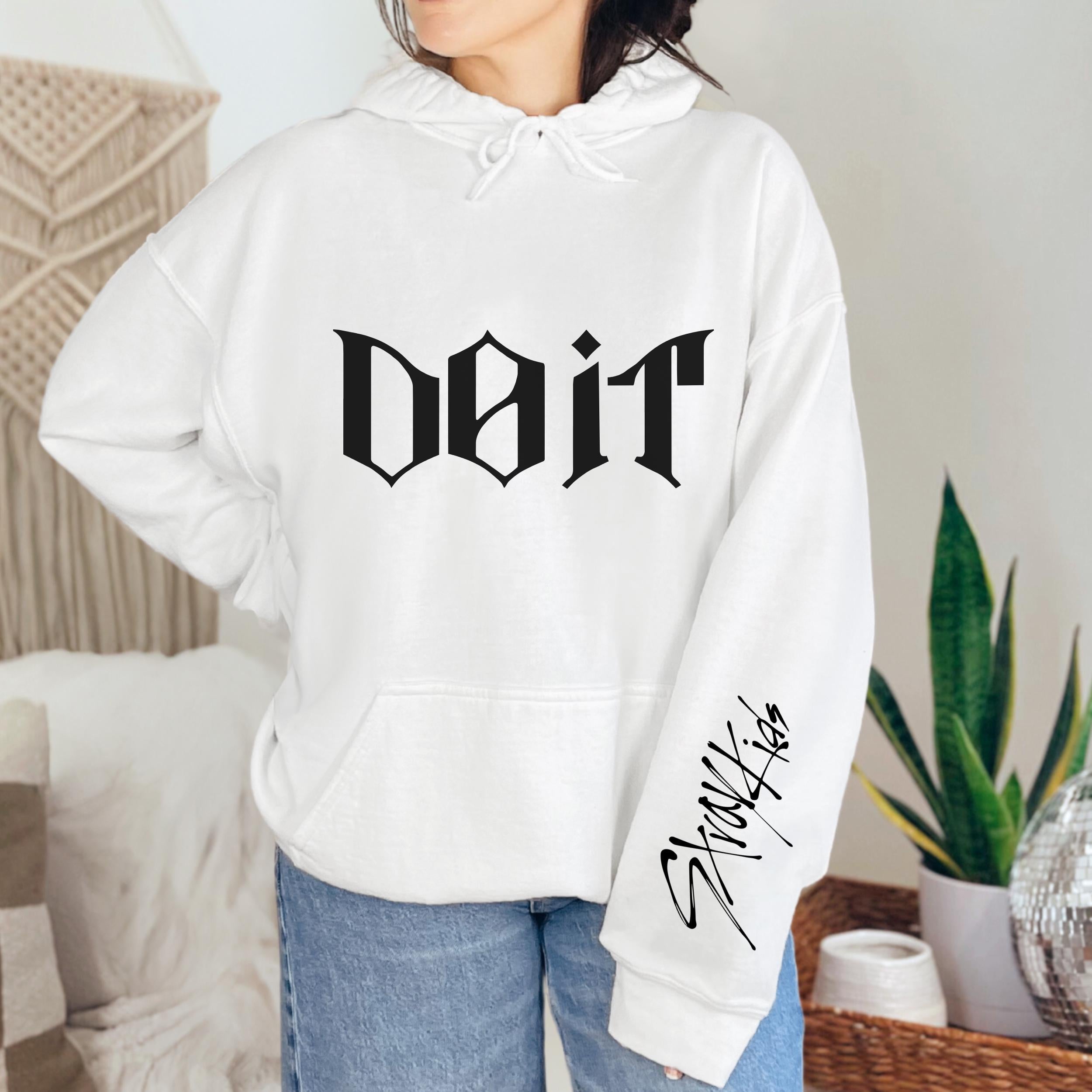 Stray Kids DO IT Hoodie | SKZ Sleeve Print K-Pop Pullover Hoodie