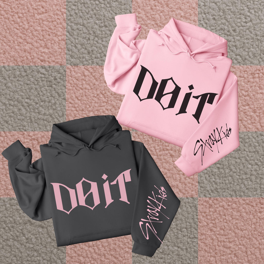 Stray Kids DO IT Hoodie | SKZ Sleeve Print K-Pop Pullover Hoodie