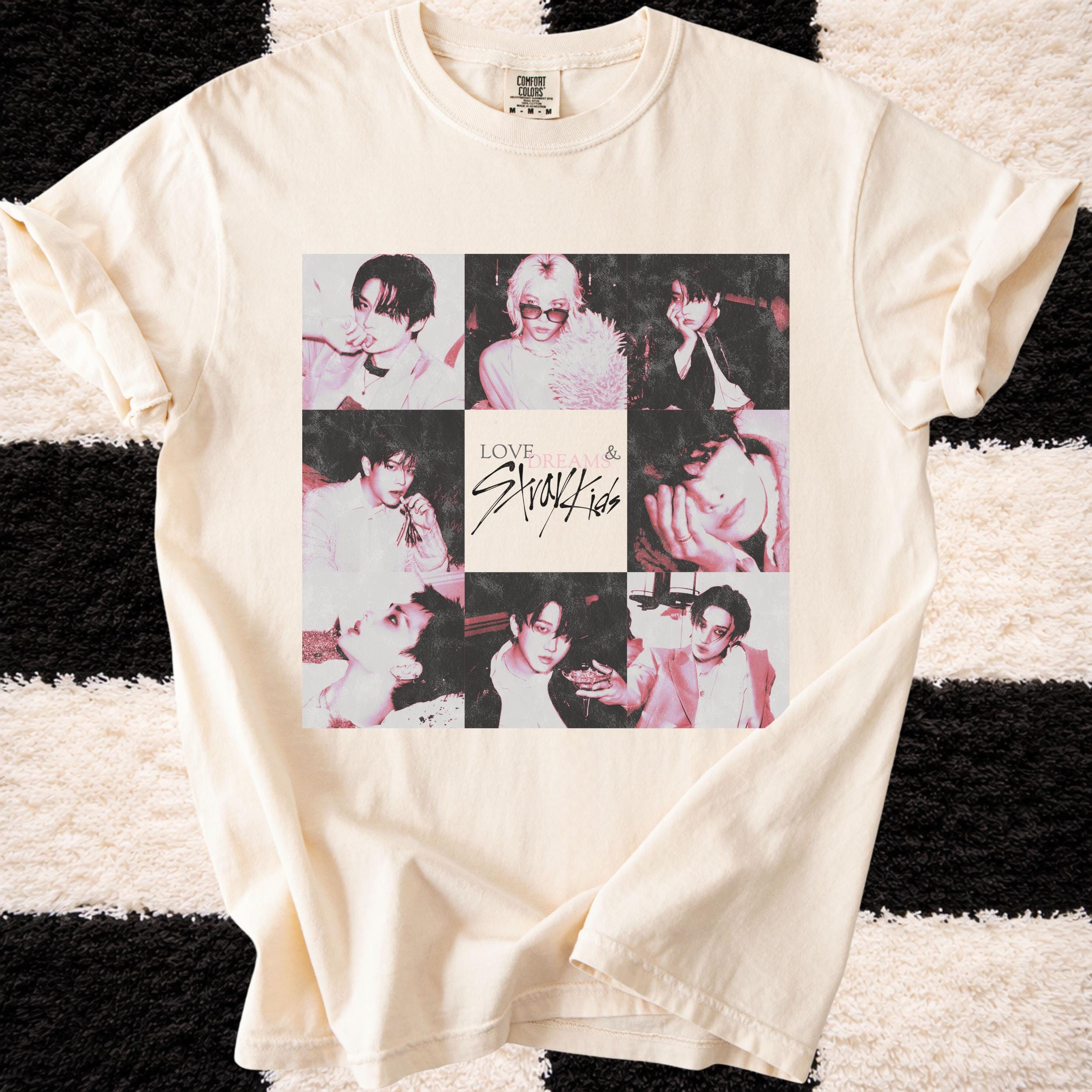 Stray Kids Skz Vintage Music Comfort Colors Shirt