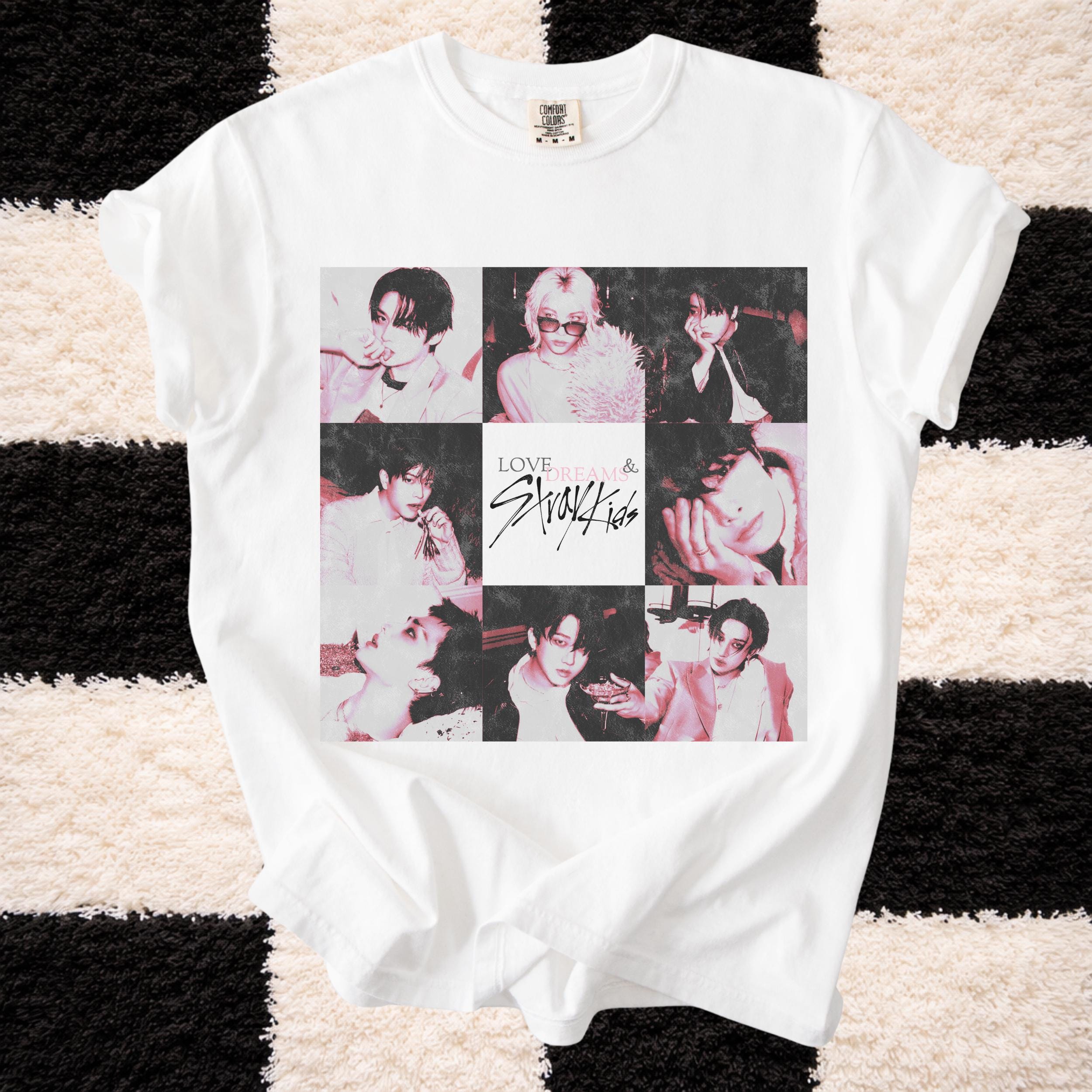Stray Kids Skz Vintage Music Comfort Colors Shirt