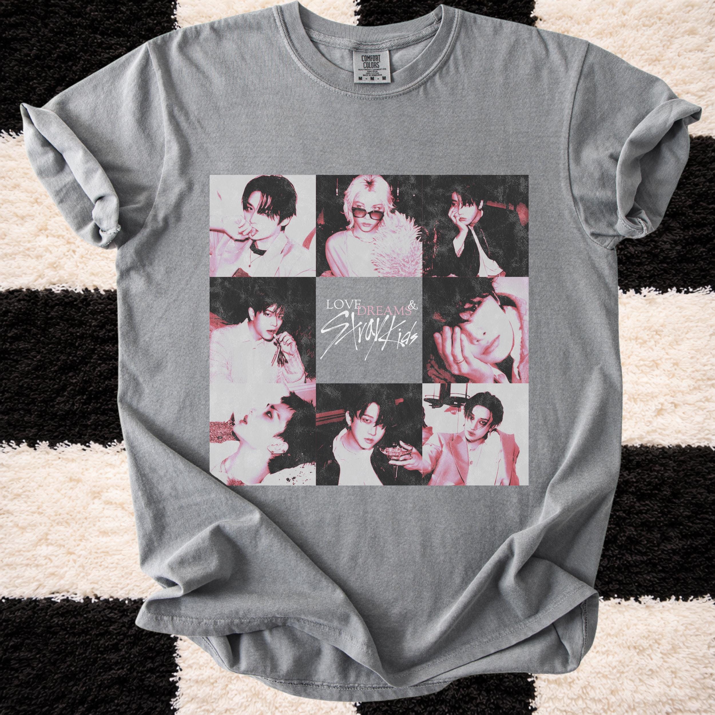 Stray Kids Skz Vintage Music Comfort Colors Shirt