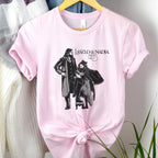 Laszlo & Nadja Bats graphic shirt featuring What We Do in the Shadows Vampire Tee