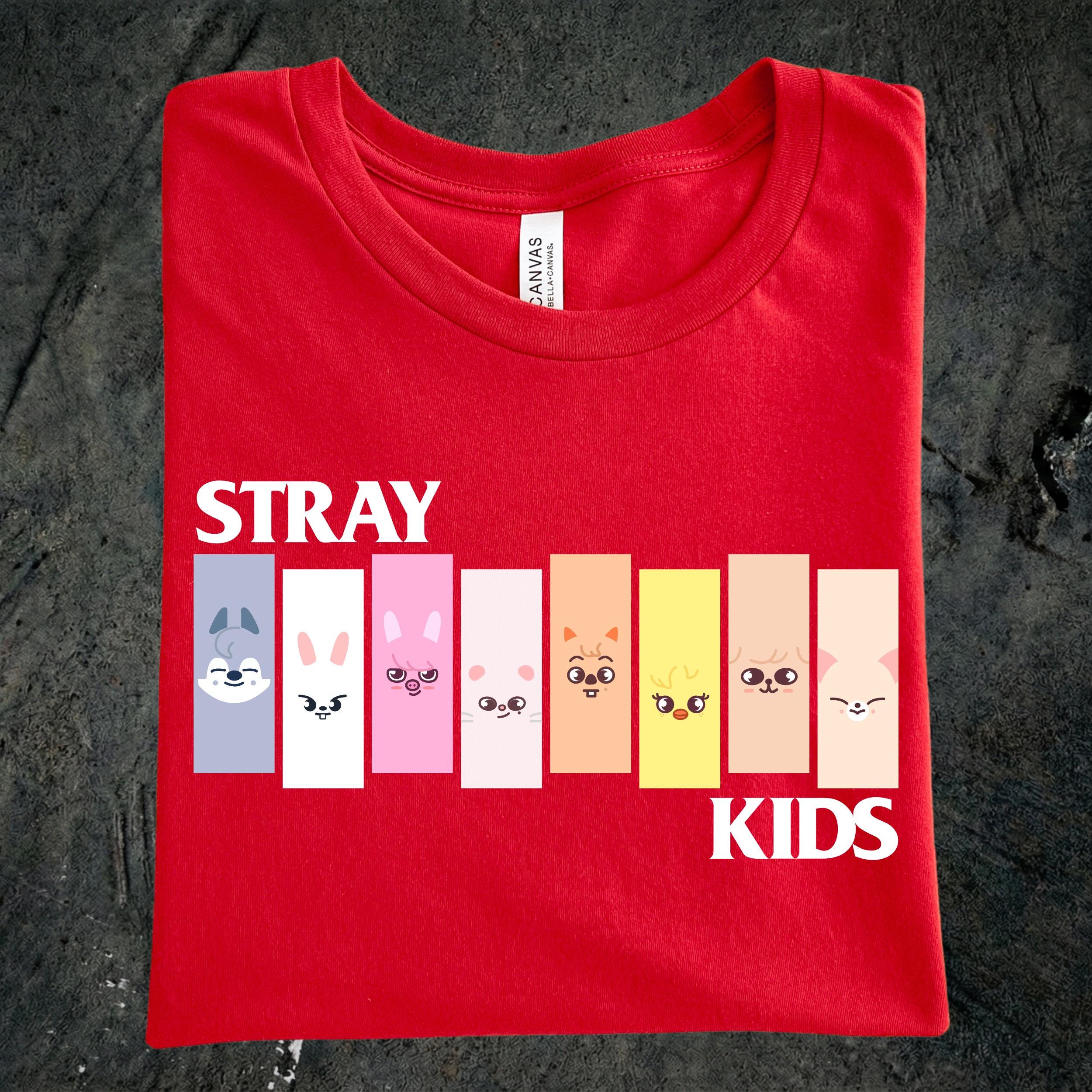 Stray Kids Inspired SKZOO Shirt | Cute Kpop Fan Tee, Minimal Idol Animal Graphic, Soft Unisex Music Shirt